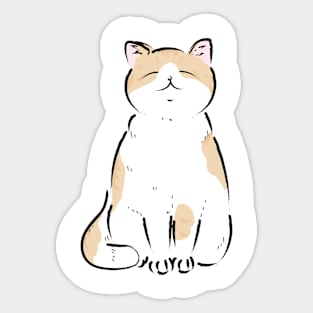 Smile Cat Sticker